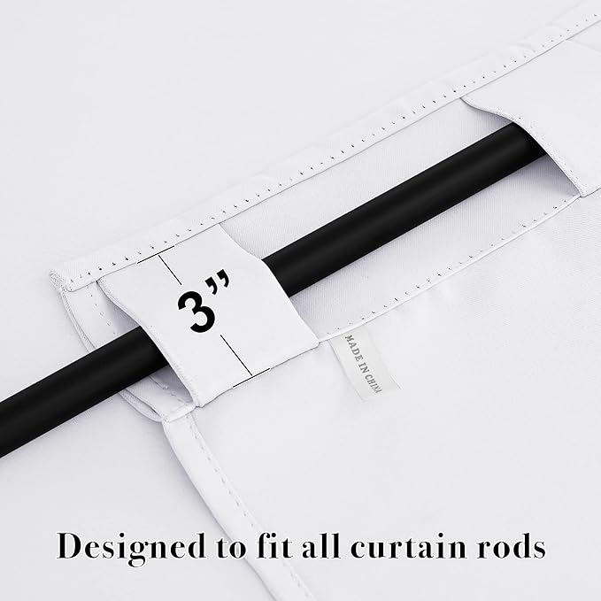 RYB HOME Small Window Curtains - Image 3