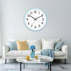 HZDHCLH Wall Clock Silent Wall Clocks Battery Operated 8 Inch Modern Non - Image 7