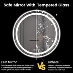 42" x 42" LED Bathroom Mirror - Image 7