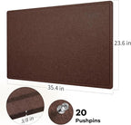 Bulletin Board, 36 x 24 inches Felt Board - Image 5