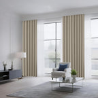 CUCRAF Light Beige Blackout Curtains Customize, Rod Pocket Room Darkening - Image 8