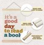 Yomisex Book Reading Wall Art Poster, Reading Nook Corner Decor, Library Decor - Image 5