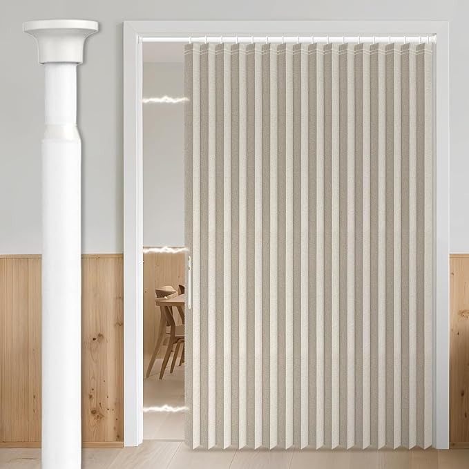 AJAZZ Blackout Accordion Door Curtains - Image 6
