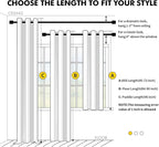 MIULEE Blackout Curtains for Bedroom Living Room 2 Panels, Thermal Insulated - Image 8