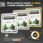 Hivone 30X36 LED Bathroom Mirror - Image 7