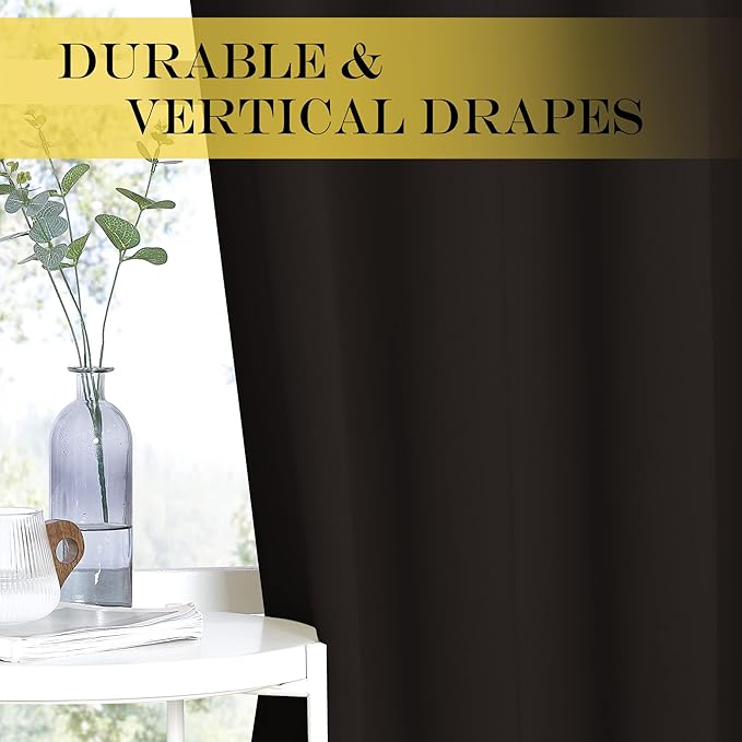 NICETOWN Blackout Doorway Curtain Drape 78 inch Long - Image 4