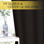 NICETOWN Blackout Curtains 120 inch Length - Image 4