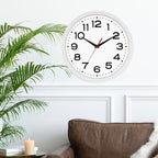 Wall Clock Silent Non-Ticking Modern Clock Battery Operated 8 Inch Small - Image 8
