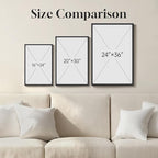 Framed Modern Abstract Wall Art - Image 7