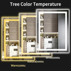 20"x28" LED Bathroom Mirror - Image 5