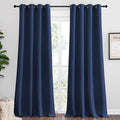 NICETOWN Navy Blackout Curtains 102" Long by NICETOWN