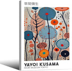 Yayoi Kusama Framed Wall Art 12x16in Vintage Japanese Painting Posters Tokyo by Heltrappe