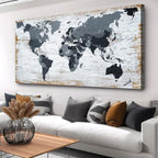 Canvas Wall Art Black Wall Decor Office Pictures by ZEYDRT
