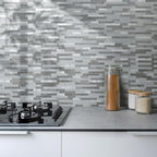 AULIGET 20 Sheets Faux Stone Peel and Stick Backsplash - Image 2