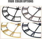 48 inch Large Wall Clock for Living Room Decor – Easy-Assembly Silent - Image 7