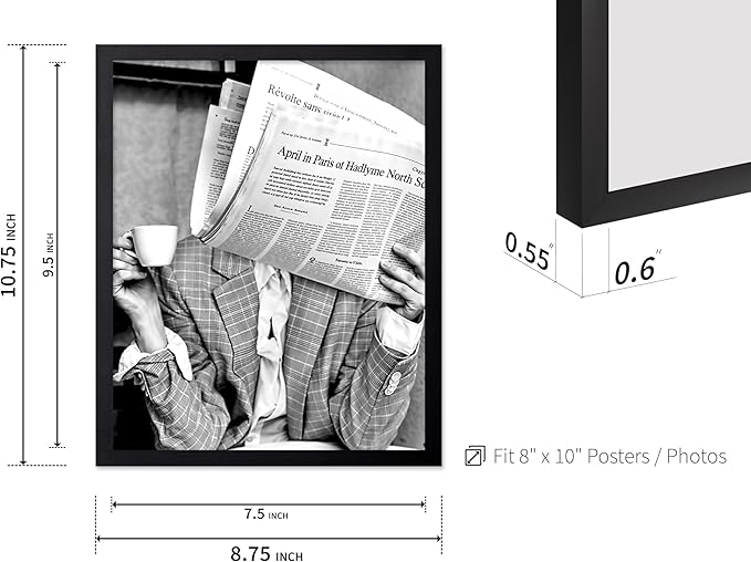 Poster Master Drinking Coffee Print - Image 3