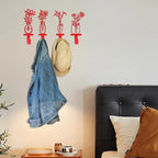 Decorative Wall Hooks, Metal Flowers Wall Decor - Image 5