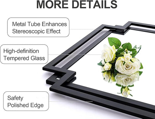 28" x 55" Living Room Mirror for Wall Decor, Large Decorative Mirror - Image 2