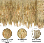 Forever Bamboo Mexican Palm Thatch Roof Runner Roll - Image 5