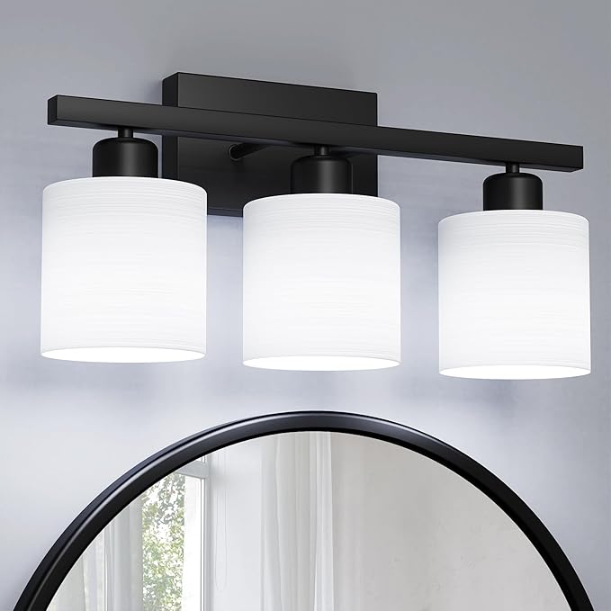 PARTPHONER Bathroom Light Fixtures, Bathroom Lighting Fixtures Over Mirror by PARTPHONER
