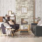 Jeweluck Stone Wallpaper Peel and Stick Brick Wallpaper 17.7”×196.8” Brick - Image 4