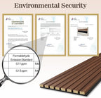 4 Pack Wood Panels for Wall, 47.24" x 12.79" Acoustic Wood Slat Wall Panel for - Image 5