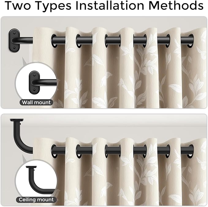 Curtain Rods 36-152 Inch, Living Room, Sliding Door - Image 4