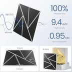 18 pack Acoustic Panels With Self-Adhesive, Sound Panels High Density, - Image 5