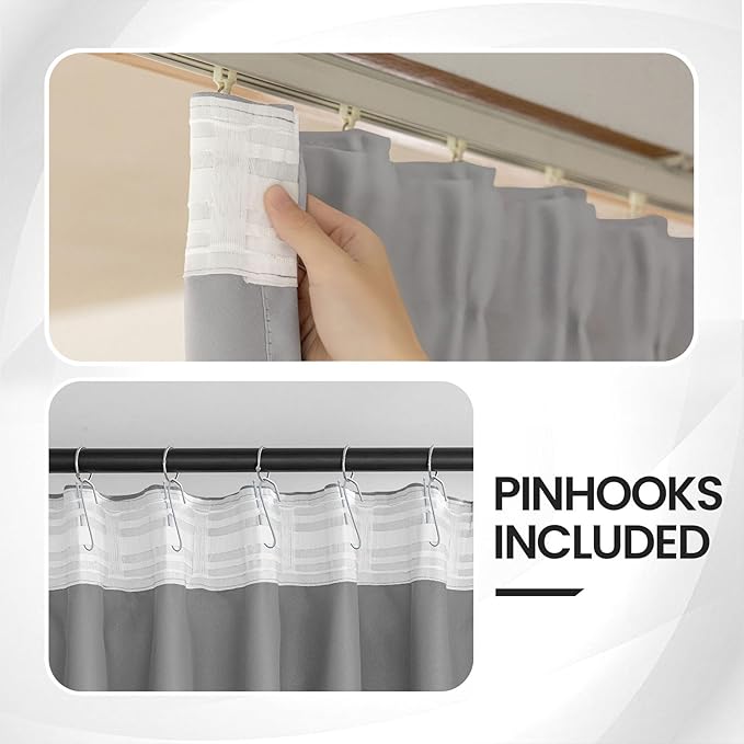 Extra Wide Blackout Curtains Room Separator - Image 3