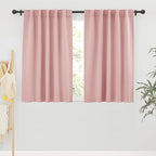 RYB HOME Small Window Curtains Blackout, Privacy Thermal Insulating Drapes by RYBHOME