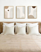 PHOPAGO Boho Wall Art Minimalist Bohemain Framed Wall Printing 11x14in Abstract - Image 4
