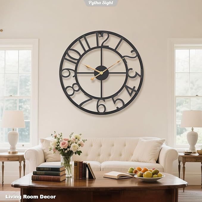 Pytha Sight 20 Inch Large Oversized Wall Clocks - Image 4