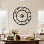 Pytha Sight Wall Clock Large for Living Room Decor, 18 Inch Decorative Silent - Image 4