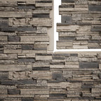 EverStone Cascade Faux Stone Panel, 48 5/8"W x 24 3/4"H x 1 1/4"D, Urban Color - Image 9