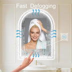 Arched LED Bathroom Mirrors - Image 2