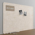 Large Felt Bulletin Board for Wall, Soft Felt Cork Board for Office, Home by CreateYourIdealSpace