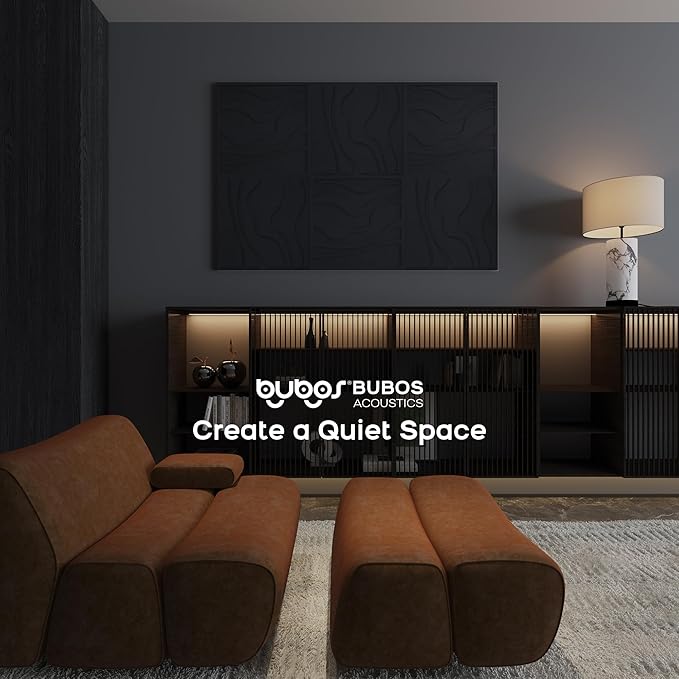 BUBOS Art Acoustic Wall Panels 6 Pack - Image 6