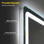 LED Bathroom Mirror with Lights - Image 3