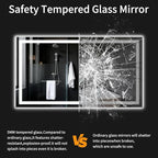 50"x30" LED Bathroom Mirror - Image 6