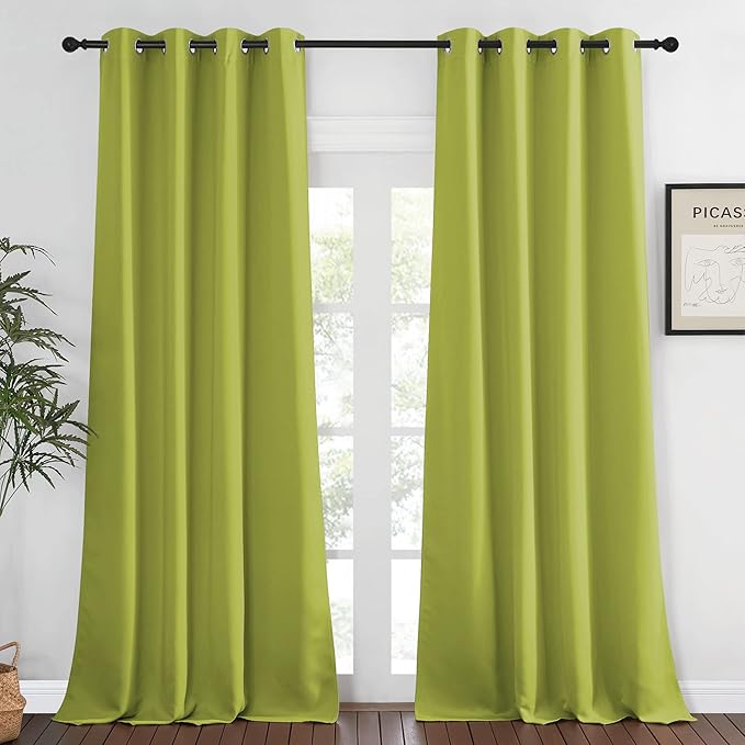 NICETOWN Blackout Window Curtain 90 inch Length by NICETOWN