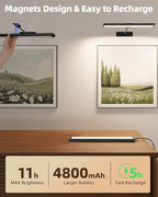 EZVALO Picture Light for Wall, Dimmable Magnetic LED Art Painting Light - Image 3