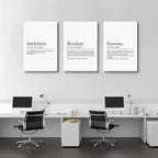 Inspirierendes Leinwandbild – Ephany Art – Mindset Zitate Drucke, motivierende - Image 3