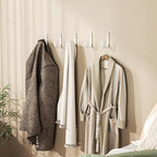 10-Pack Wall Hooks for Towel/Coat - 22LB Heavy Duty Metal Hanger Wall Mount - Image 5