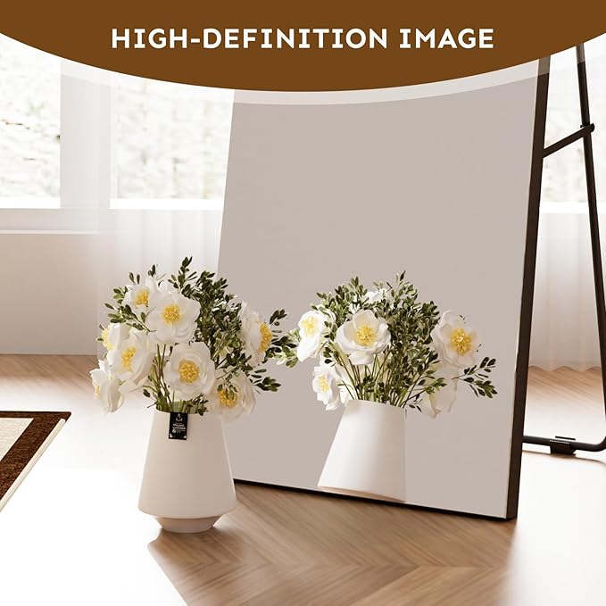 Kosmonia 71x28 Frameless Full Length Silver Coating Mirror w/Distortion Free - Image 6