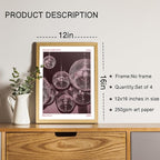 NaZaUK Trendy Preppy Retro Y2K Room Decor, Bar Cart Decor, 12x16 Prints - Image 2