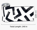 FLFK Black and White Design Wallpaper Border - Image 2