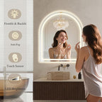 Arched LED Bathroom Mirrors - Image 3