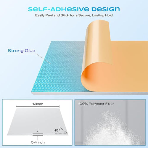 18 Pack Acoustic Panels for Walls, Sound Absorbing Foam Panels for Home & - Image 2