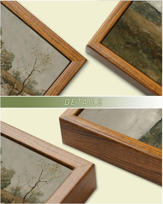 InSimSea Framed Canvas Wall Art Vintage Decor, Room Decor Classical Oil - Image 4