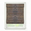 Cordless Woven Wood Roman Shades, 67W x 48H, Hatteras Cocoa, Sizes 20-72 Wide by FirstRateBlinds
